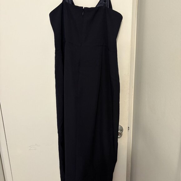 City Chic Navy Blue Wedding Guest, Bridesmaid Dress - Picture 3 of 6